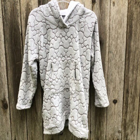 Disney Mickey Mouse Fleece Lounge Hoodie Large - Picture 3 of 10